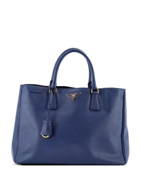 Lux Open Saffiano Leather Large tote bag by PRADA 