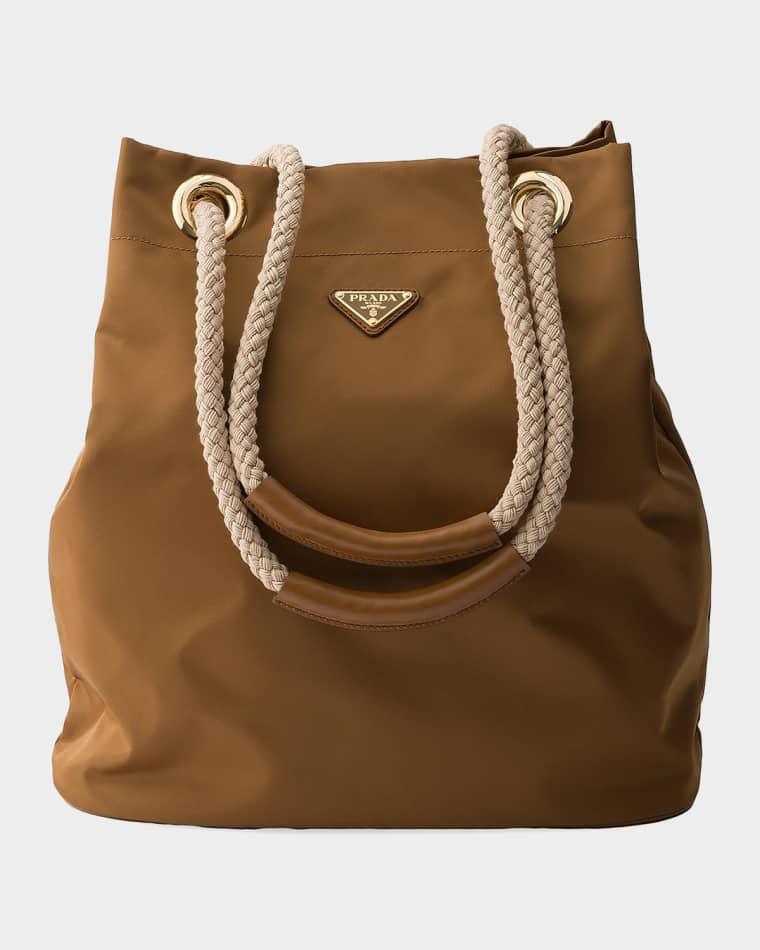 Mariner Large Re-Nylon Bucket Bag by PRADA