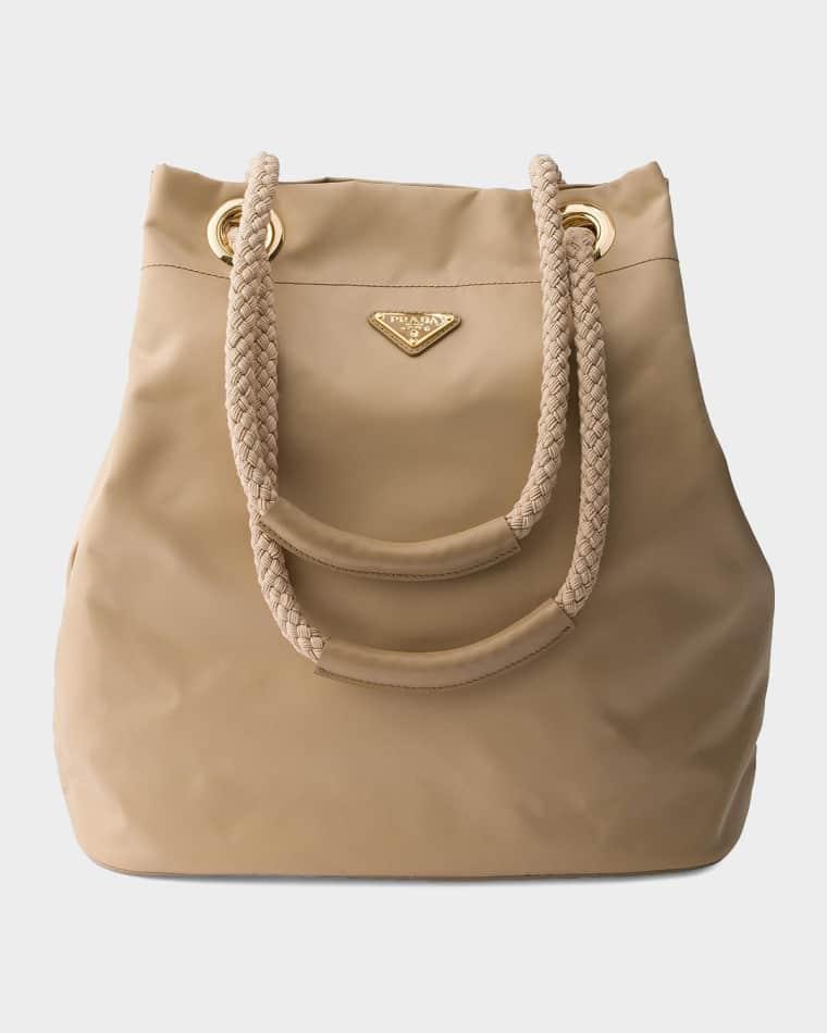 Mariner Large Re-Nylon Bucket Bag by PRADA