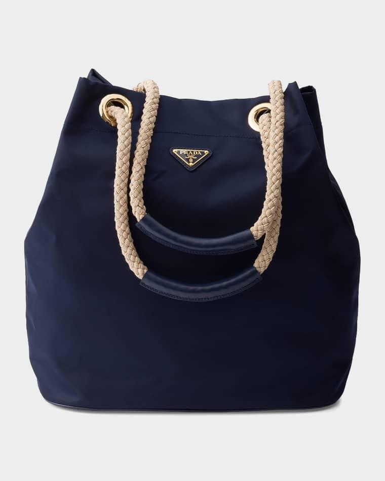 Mariner Large Re-Nylon Bucket Bag by PRADA