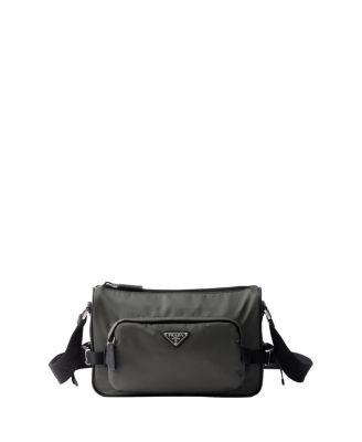 Medium Re-Nylon and Saffiano Leather Shoulder Bag by PRADA