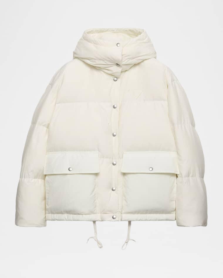 Medium-Weight Hooded Down Jacket by PRADA