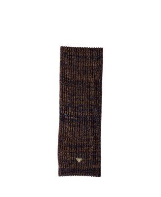 Melange Wool and Cashmere Scarf by PRADA