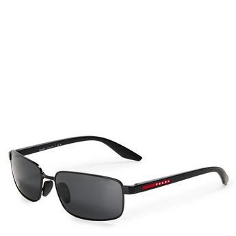 Men's 0PS B54S Oval Sunglasses by PRADA