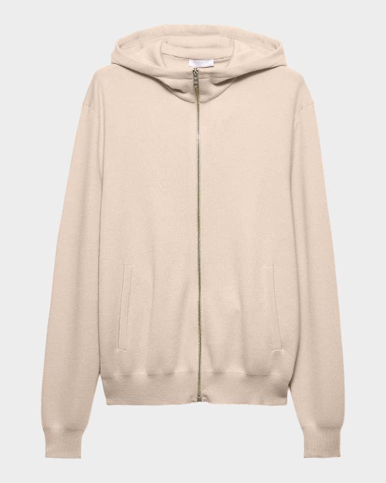 Men's Cashmere Hoodie Cardigan by PRADA