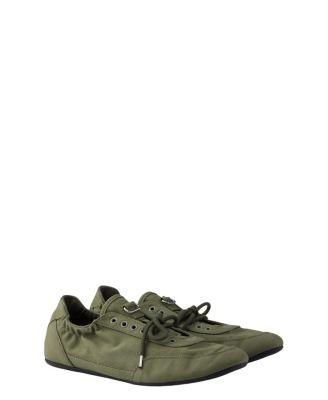 Men's Collapse Canvas Sneakers by PRADA