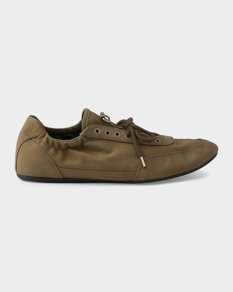 Men's Collapse Canvas Sneakers by PRADA