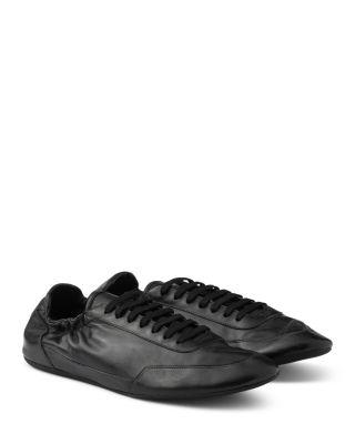 Men's Collapse Leather Sneakers by PRADA