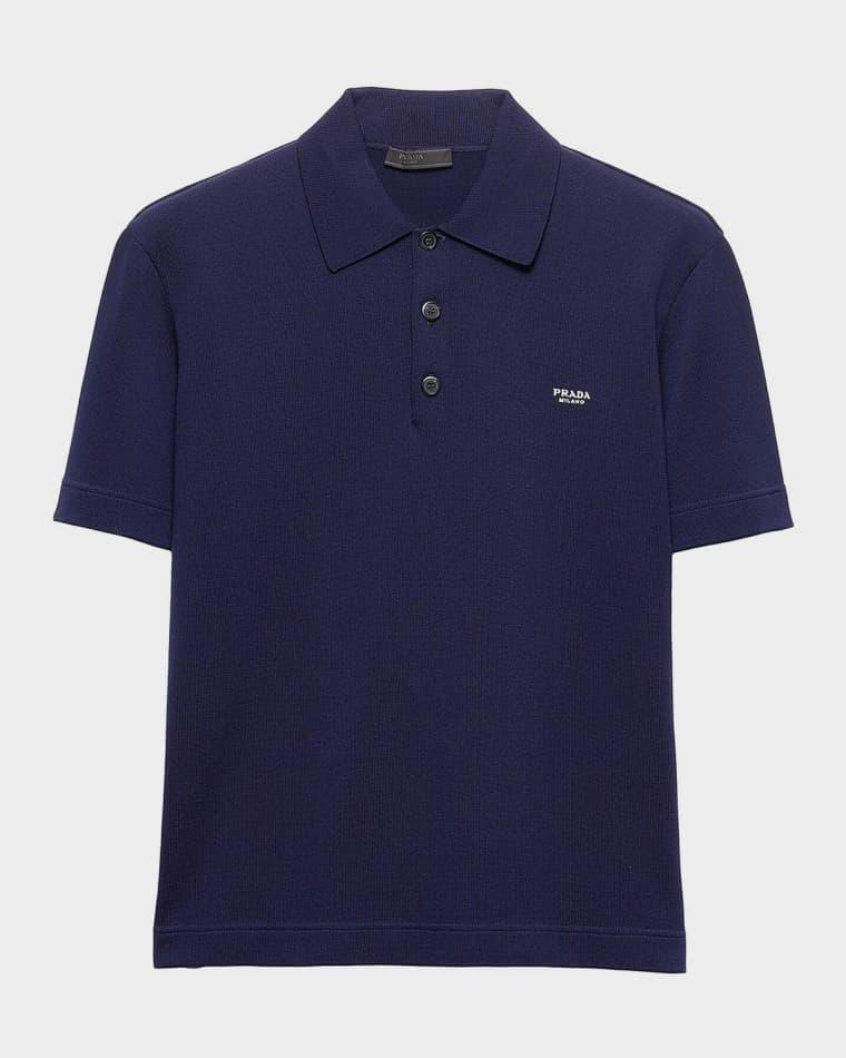 Men's Cotton Polo Shirt by PRADA