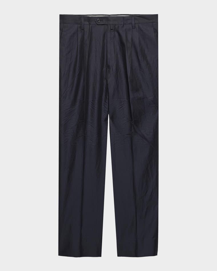 Men's Cotton and Silk Pants by PRADA