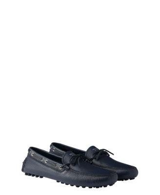 Men's Leather Driving Shoe by PRADA