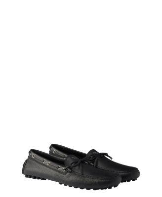 Men's Leather Driving Shoe by PRADA