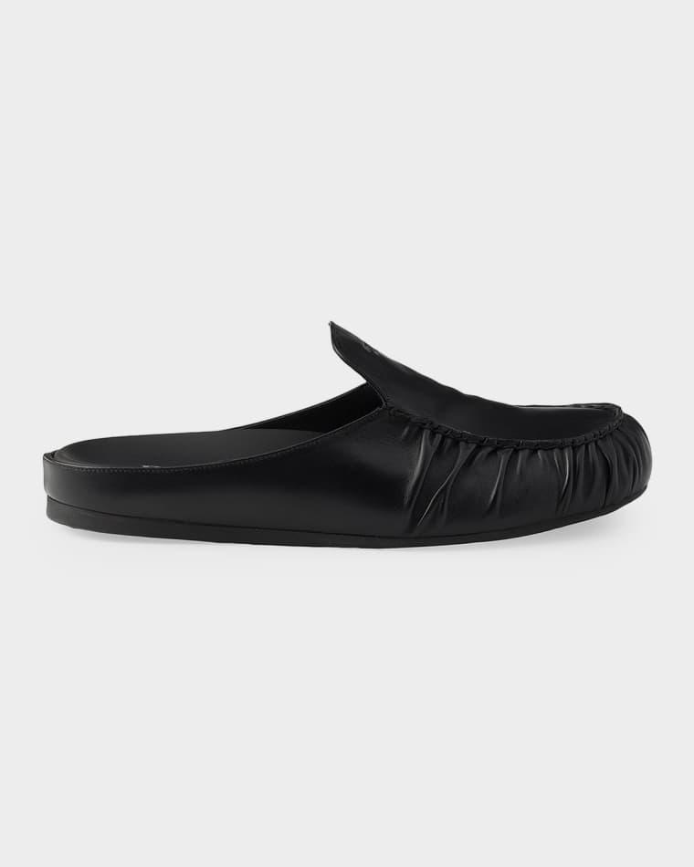 Men's Leather Mules by PRADA