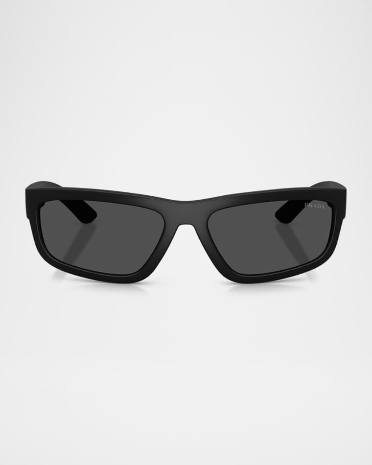 Men's Linea Rossa PS 05ZS Rectangular Sunglasses by PRADA