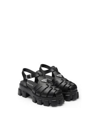 Men's Monolith Rubber Sandals by PRADA