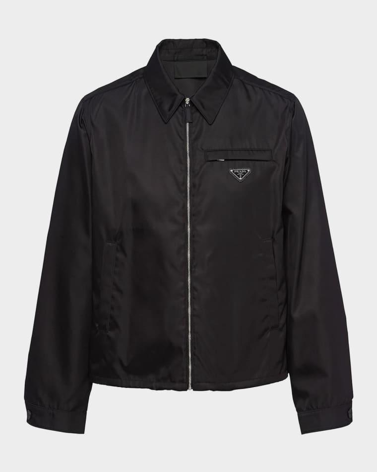Men's Re-Nylon Blouson Jacket by PRADA