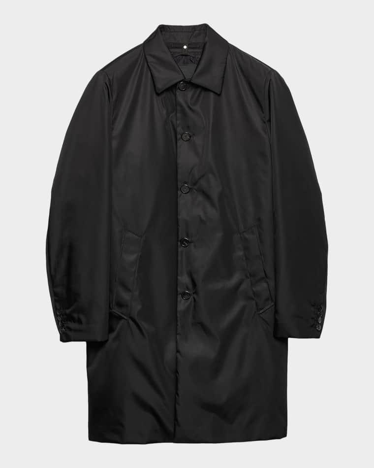 Men's Re-Nylon Coat by PRADA