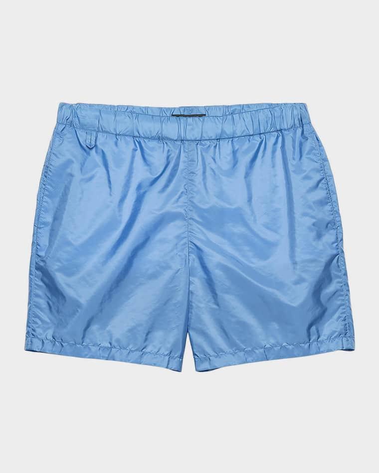 Men's Re-Nylon Swim Trunks by PRADA