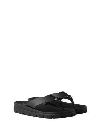Men's Rubber Thong Sandals by PRADA
