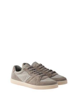 Men's Suede And Re-Nylon Sneakers by PRADA