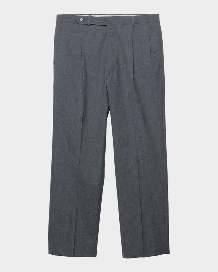 Men's Tailored Wool Pants by PRADA