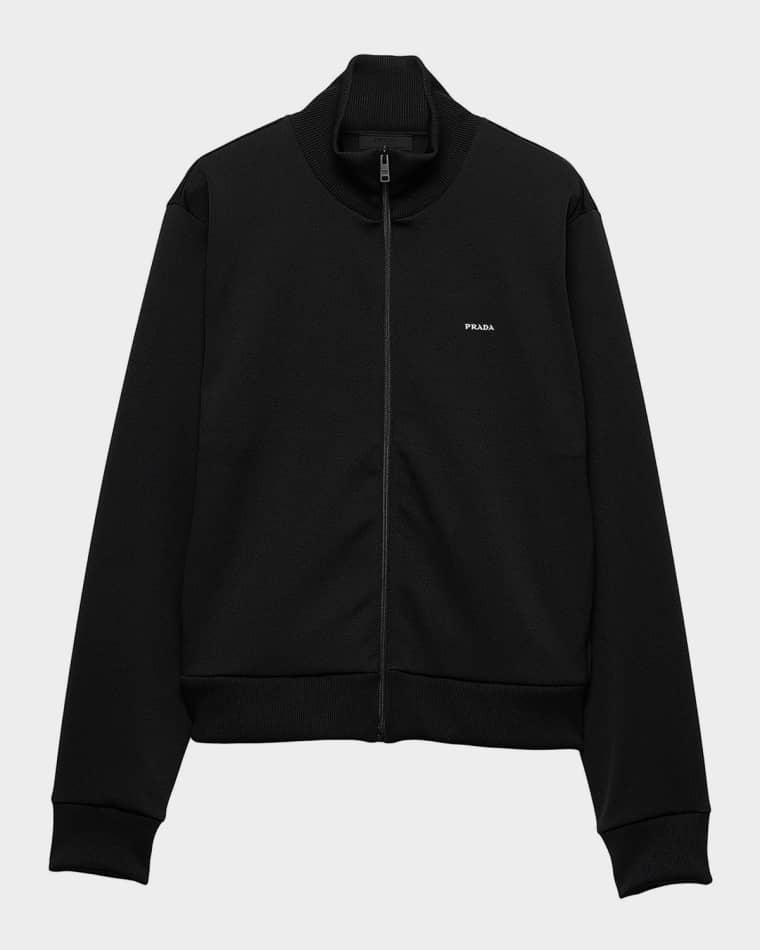 Men's Technical Jersey Blouson Jacket by PRADA