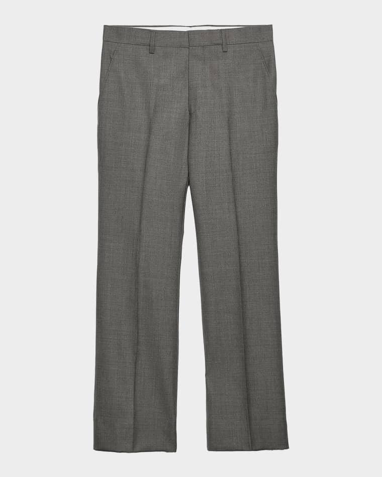 Men's Wool Flare Pants by PRADA