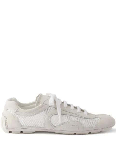 Montecarlo Re-Edition 2005 suede sneakers by PRADA