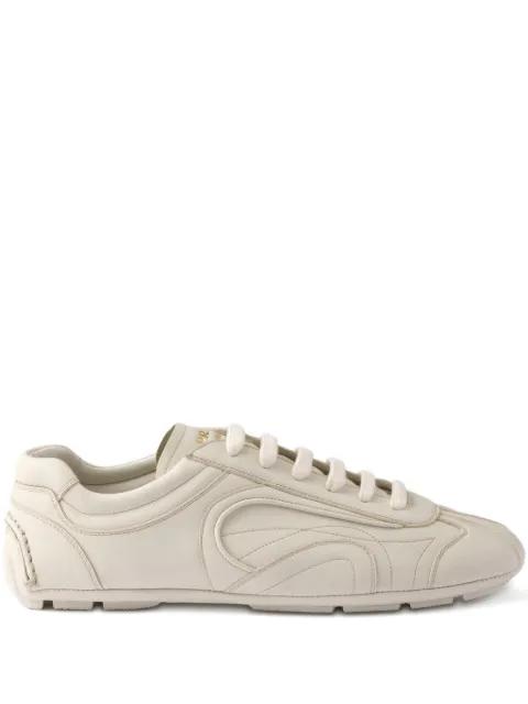 Montecarlo Re-edition 2005 leather sneakers by PRADA