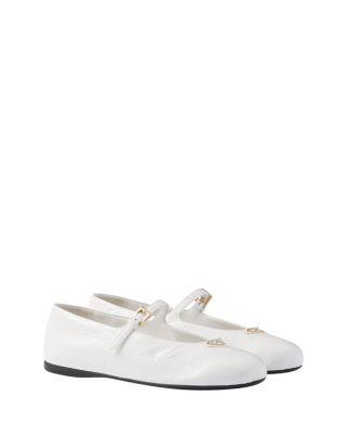 Naplak Patent Leather Ballerinas by PRADA