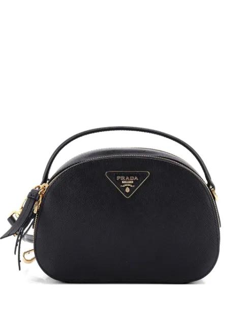 Odette Top Handle Bag Saffiano Leather Small shoulder bag by PRADA 