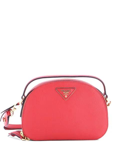 Odette Top Handle Bag Saffiano Leather Small shoulder bag by PRADA 