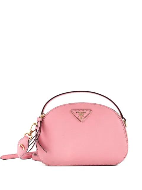 Odette Top Handle Bag Saffiano Leather Small shoulder bag by PRADA 