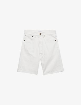Old Cotton Denim Bermuda Shorts by PRADA