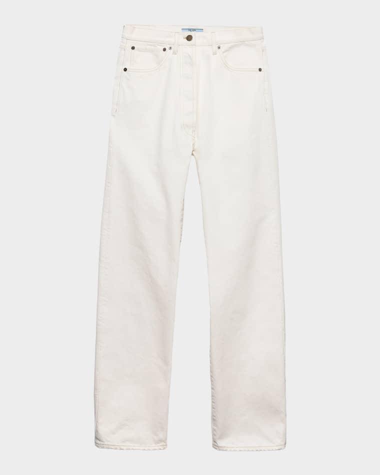 Old Denim Five-Pocket Jeans by PRADA