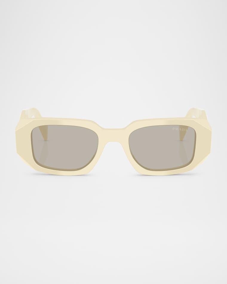 PR 17WSF Acetate Rectangular Sunglasses by PRADA