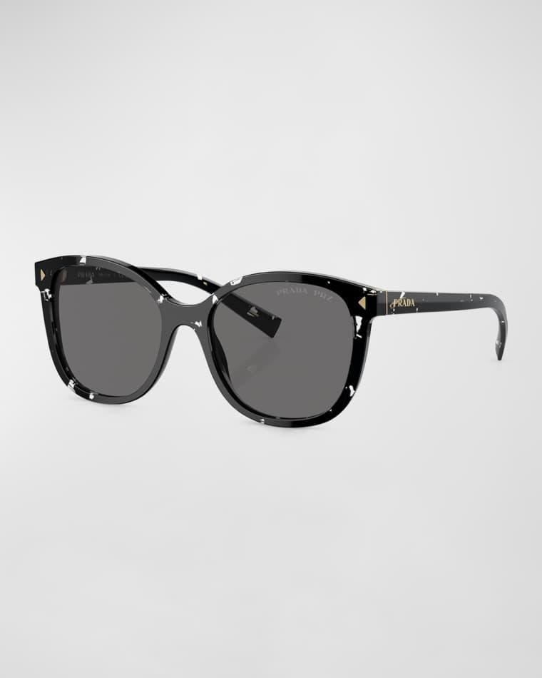 PR 22ZS Logo Square Acetate Sunglasses by PRADA