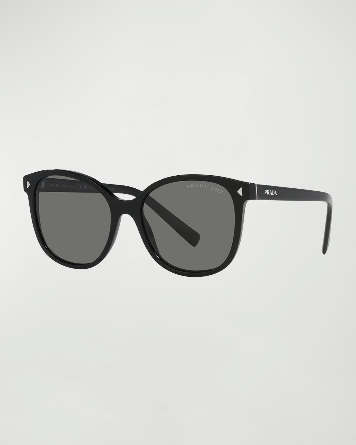 PR 22ZS Logo Square Acetate Sunglasses by PRADA