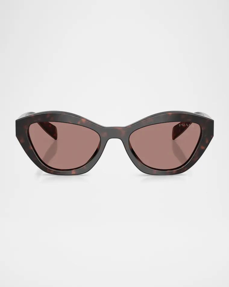 PR A02SF Acetate Cat-Eye Sunglasses by PRADA