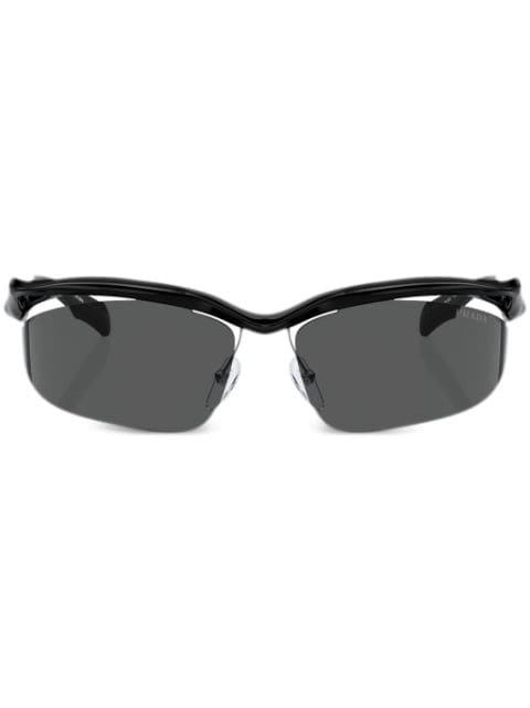 PR A25S geometric-frame sunglasses by PRADA