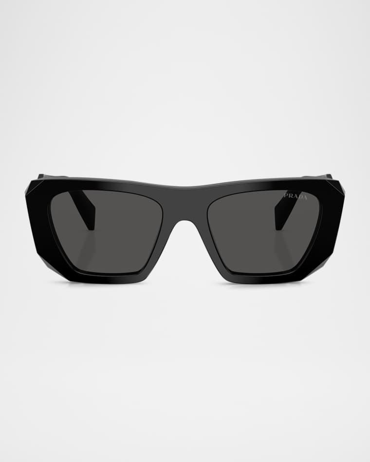 PR B18S Acetate Square Sunglasses by PRADA