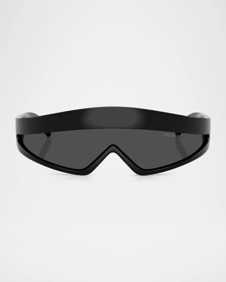 PR B20S Plastic Cat-Eye Sunglasses by PRADA