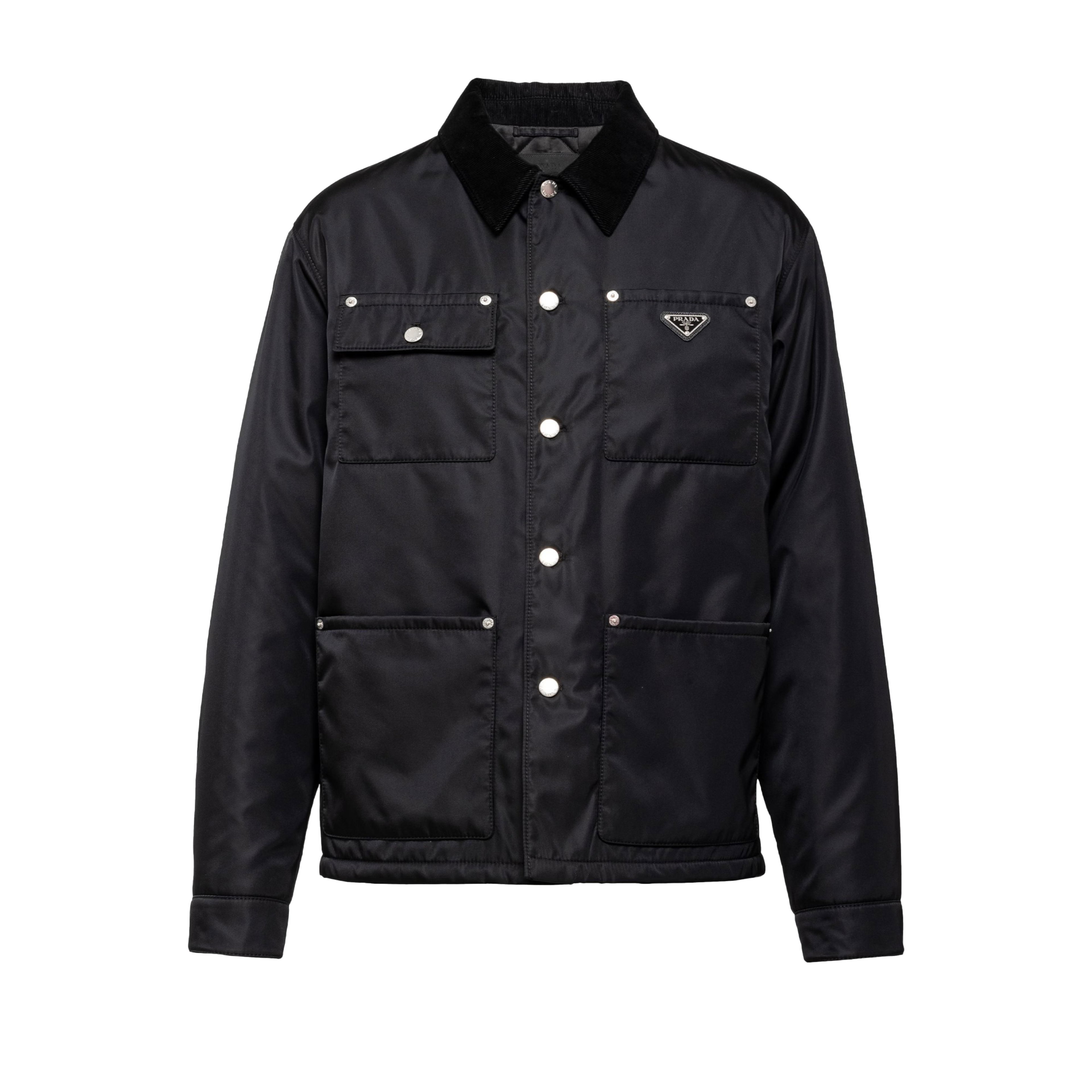 PRADA - Men's Re-Nylon Blouson Jacket - (F0002 BLACK) by PRADA