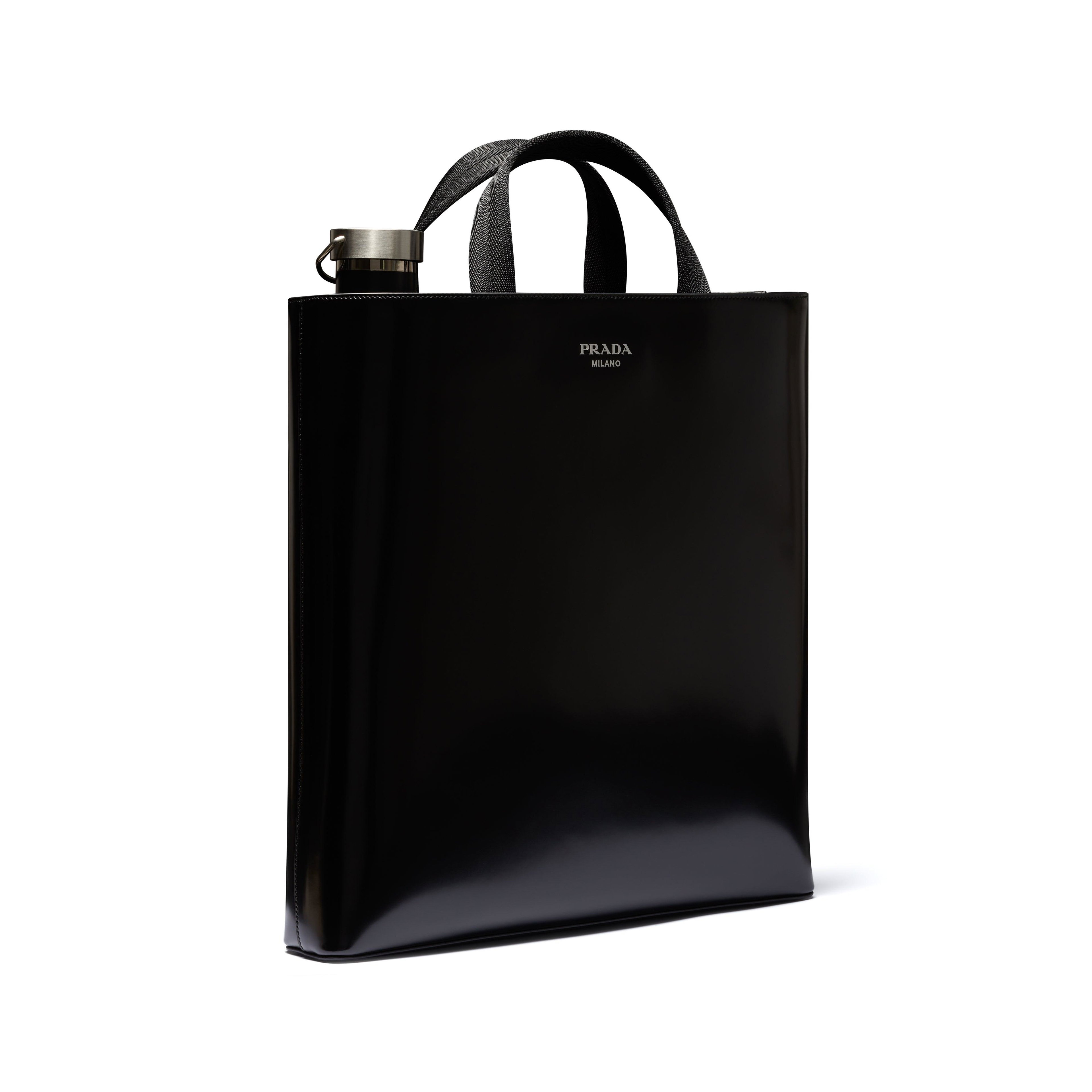 PRADA - Spazzolato Travel Accessories - (Black) by PRADA