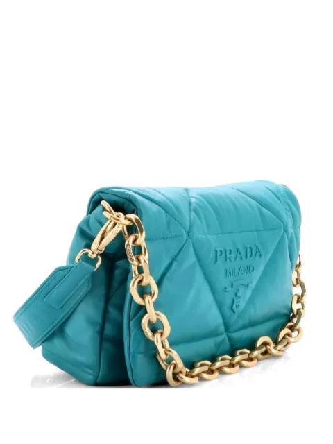 Padded Quilted Nappa Leather shoulder bag by PRADA 