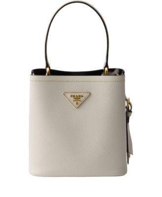 Panier Small Saffiano Leather Bag by PRADA