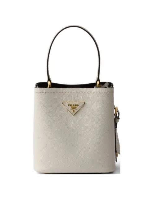Panier mini Saffiano leather bag by PRADA
