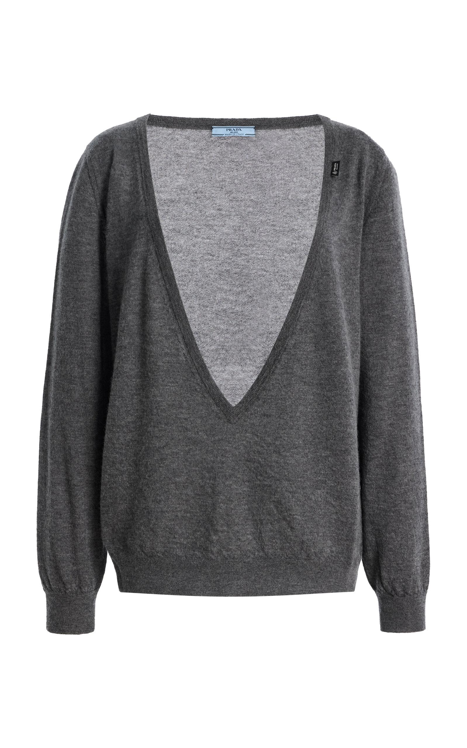 Prada Cashmere Knit Sweater - Moda Operandi by PRADA