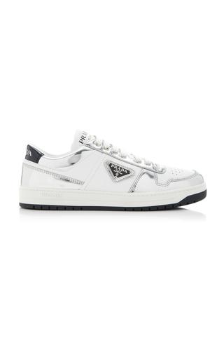 Prada Cassetta Leather Sneakers - Moda Operandi by PRADA