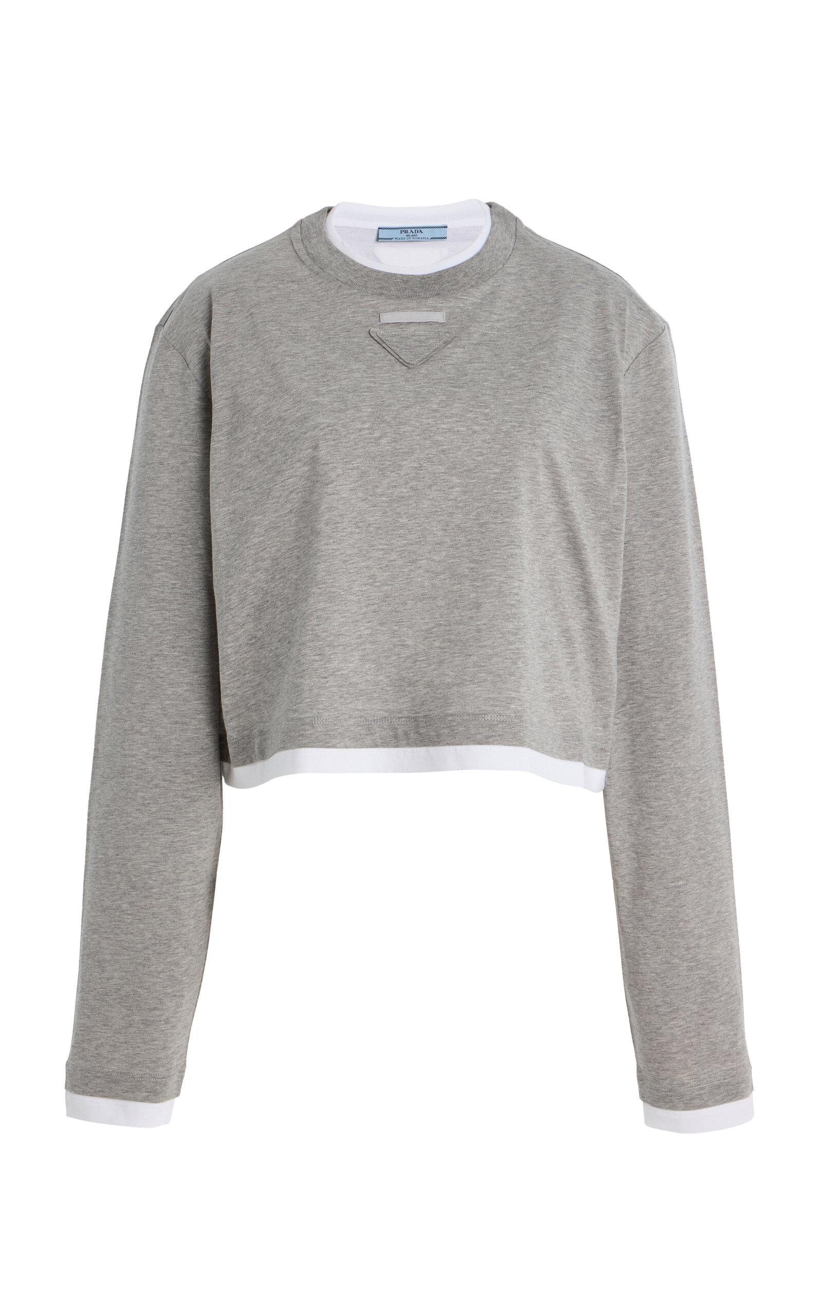 Prada Cotton Jersey T-Shirt - Moda Operandi by PRADA